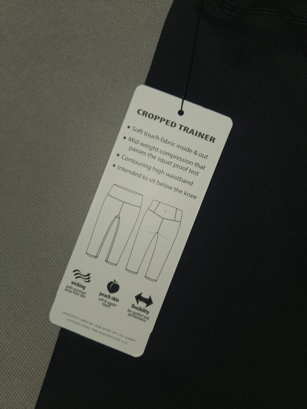 RBX Active Soft Touch Capri Leggings Size M Medium Black High Waist NWT $59 - Picture 4 of 12